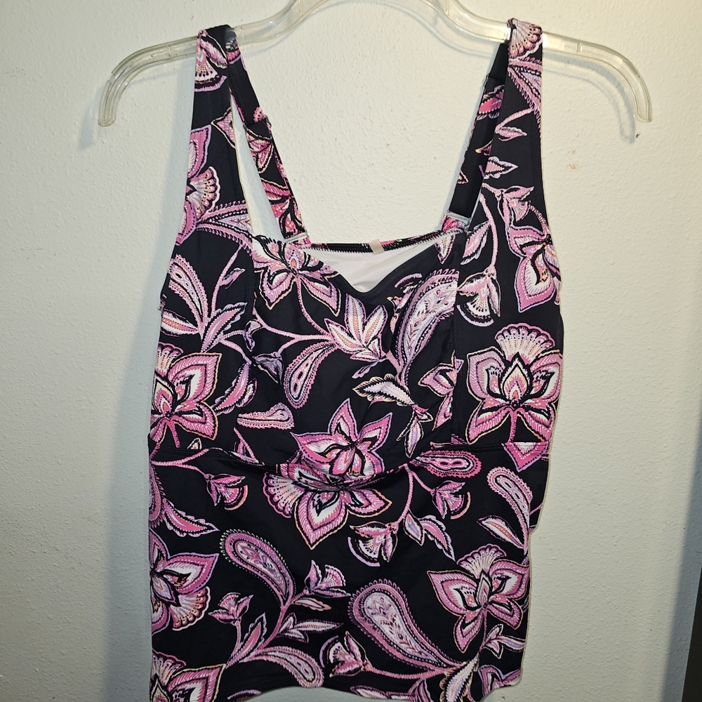 Lands end sz. 18W Paisley print tankini - Picture 4 of 7